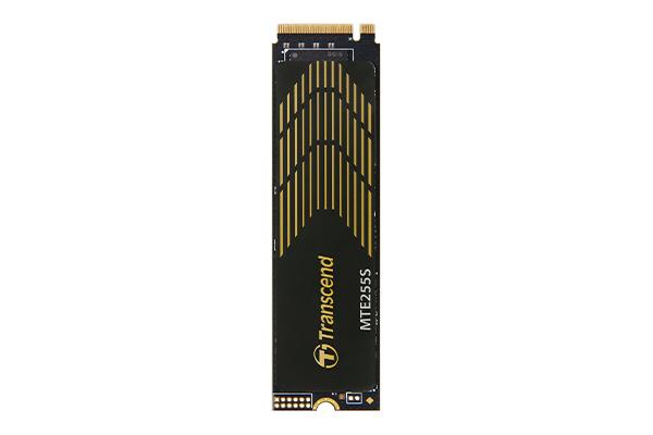SSD|TRANSCEND|1TB|PCIe Gen4|NVMe|NAND flash technology 3D NAND|Write speed 5200 MBytes/sec|Read speed 7400 MBytes/sec|Form Factor M.2|TBW 600 TB|MTBF 200000 hours|TS1TMTE255S
