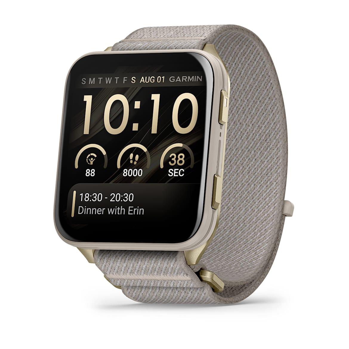 SMARTWATCH VENU X1/GOLD/TITAN 010-02980-09 GARMIN