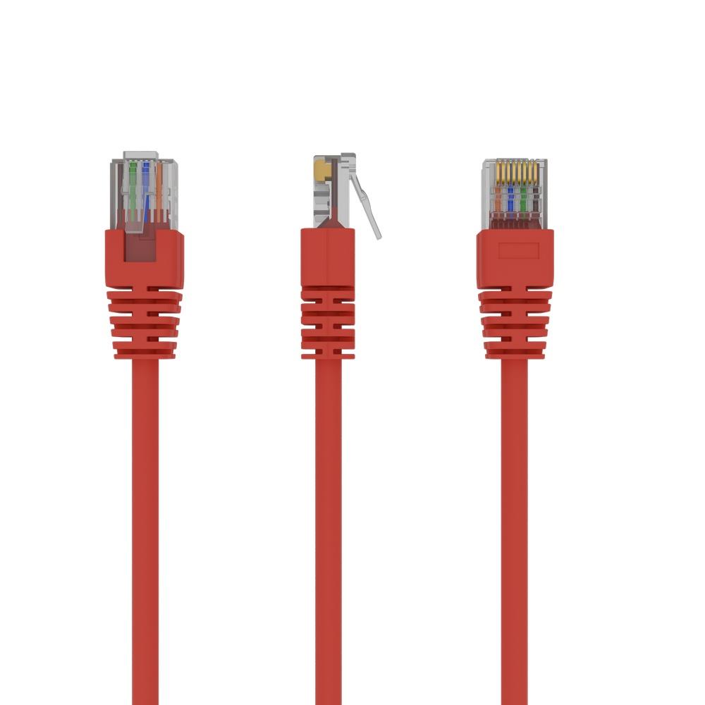 PATCH CABLE CAT5E UTP 1M/RED PP12-1M/R GEMBIRD