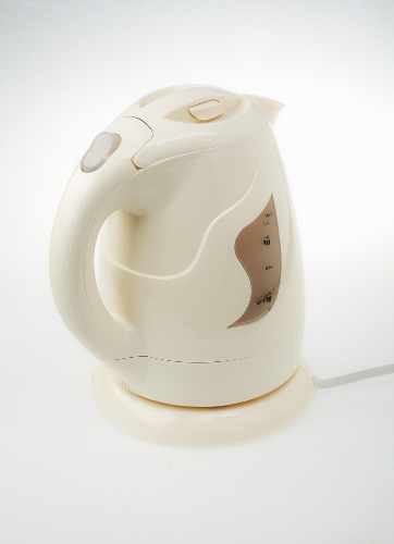 Adler - Kettle - AD 08 b - Standard - 850 W - 1 L - Plastic - 360° rotational base - Beige