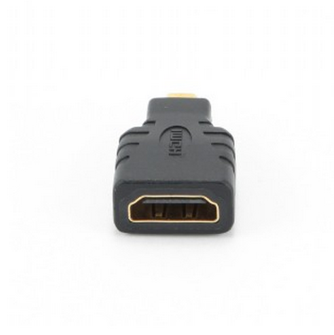 Gembird - HDMI to Micro-HDMI adapter - Black - HDMI - micro HDMI