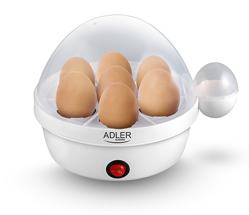 Adler - Egg Boiler - AD 4459 - White - 450 W - Eggs capacity 7
