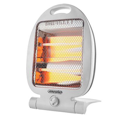 Mesko - Heater - MS 7710 - Halogen Heater - 800 W - Number of power levels 2 - White
