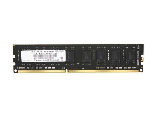 G.Skill - Value - 8 GB - DDR3 - 1600 MHz - PC/server - Registered No - ECC No