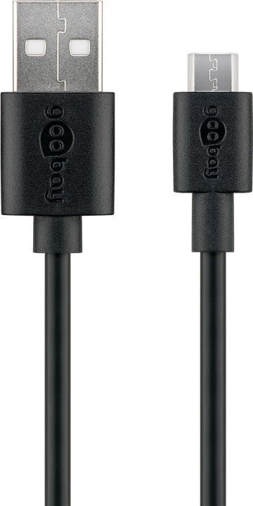 Goobay - Micro USB charging and sync cable - 46800 - USB-A to micro-USB USB 2.0 micro male (type B)
