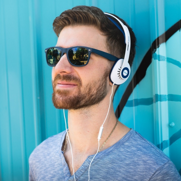 Koss - Headphones - KPH30iW - Wired - On-Ear - Microphone - White