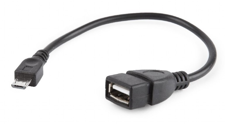 Cablexpert USB OTG AF to Micro BM cable, 0.15 m - Cablexpert