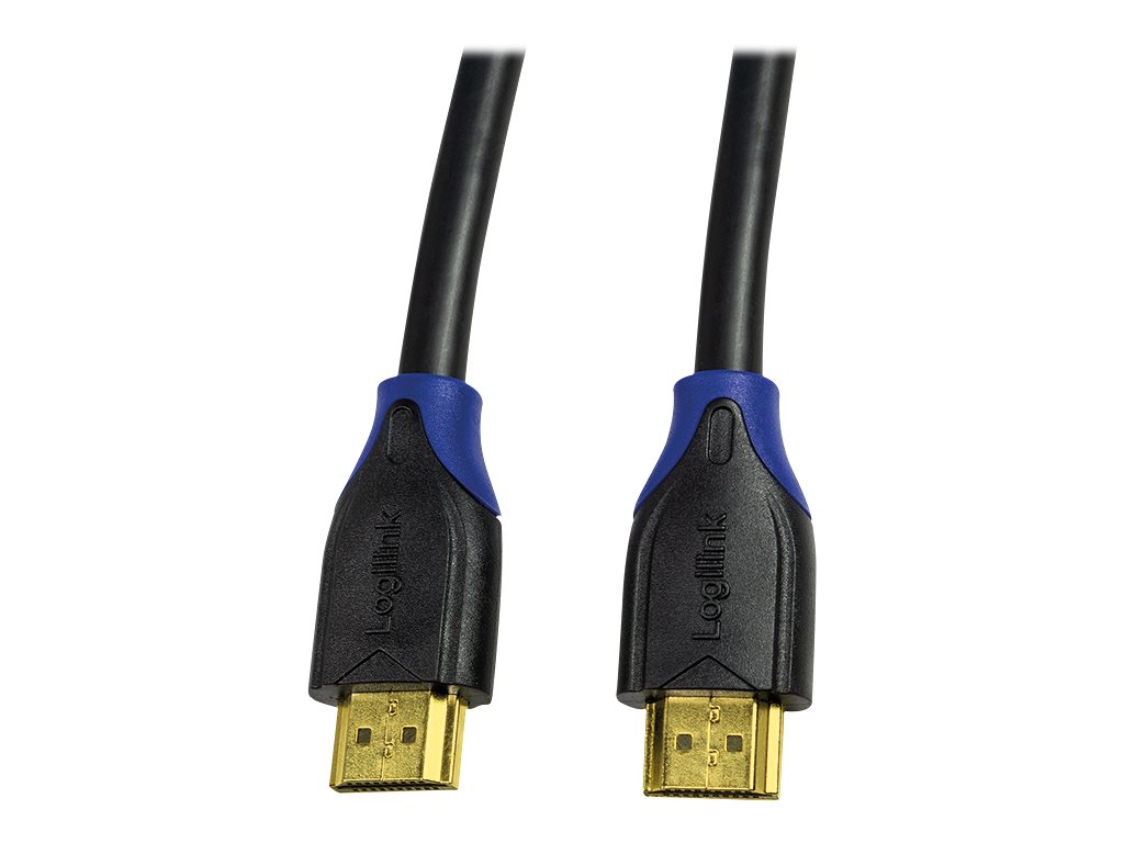 Logilink - Cable HDMI High Speed with Ethernet - CH0066 - HDMI Type A Male - HDMI Type A Male - HDMI to HDMI - 10 m