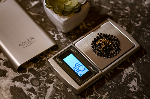 Adler - Precision Scale - AD 3168 - Silver