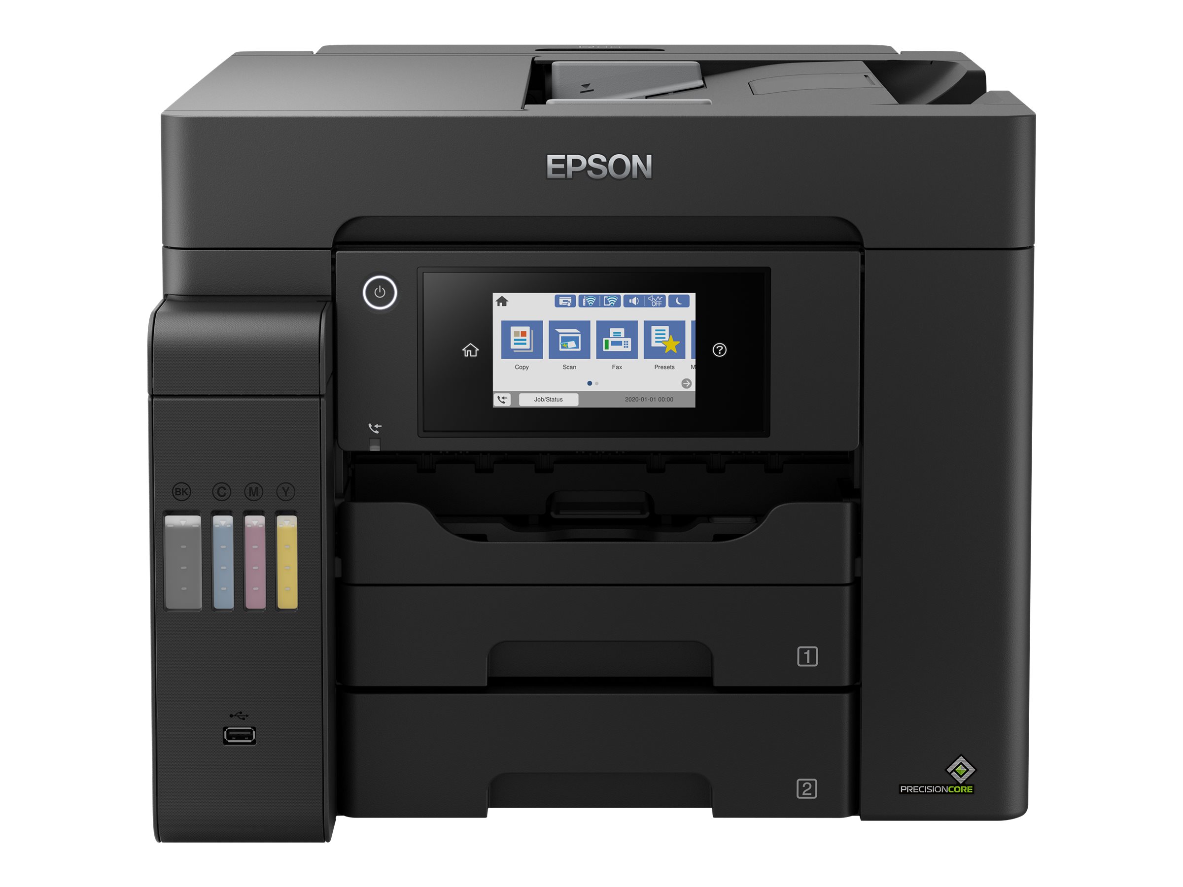 Epson - Multifunctional Printer - EcoTank L6550 - Inkjet - Colour - Inkjet Multifunctional Printer - A4 - Wi-Fi - Black