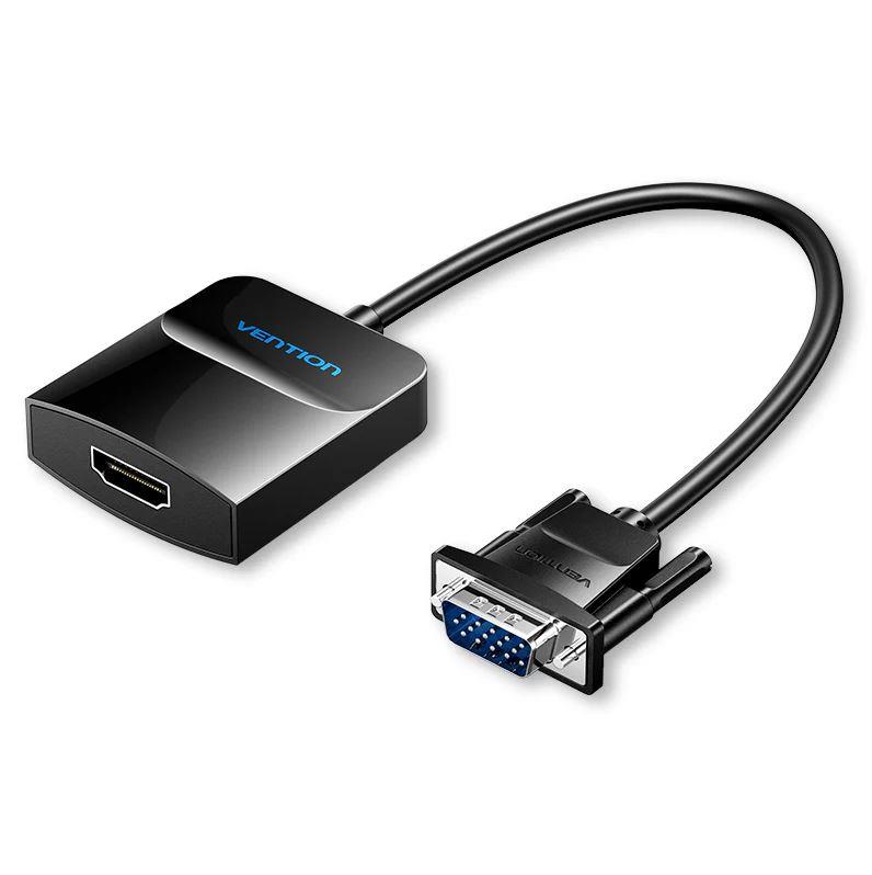 I/O CONVERTER HDMI TO VGA/USB AUDIO 0.15M ACNBB VENTION