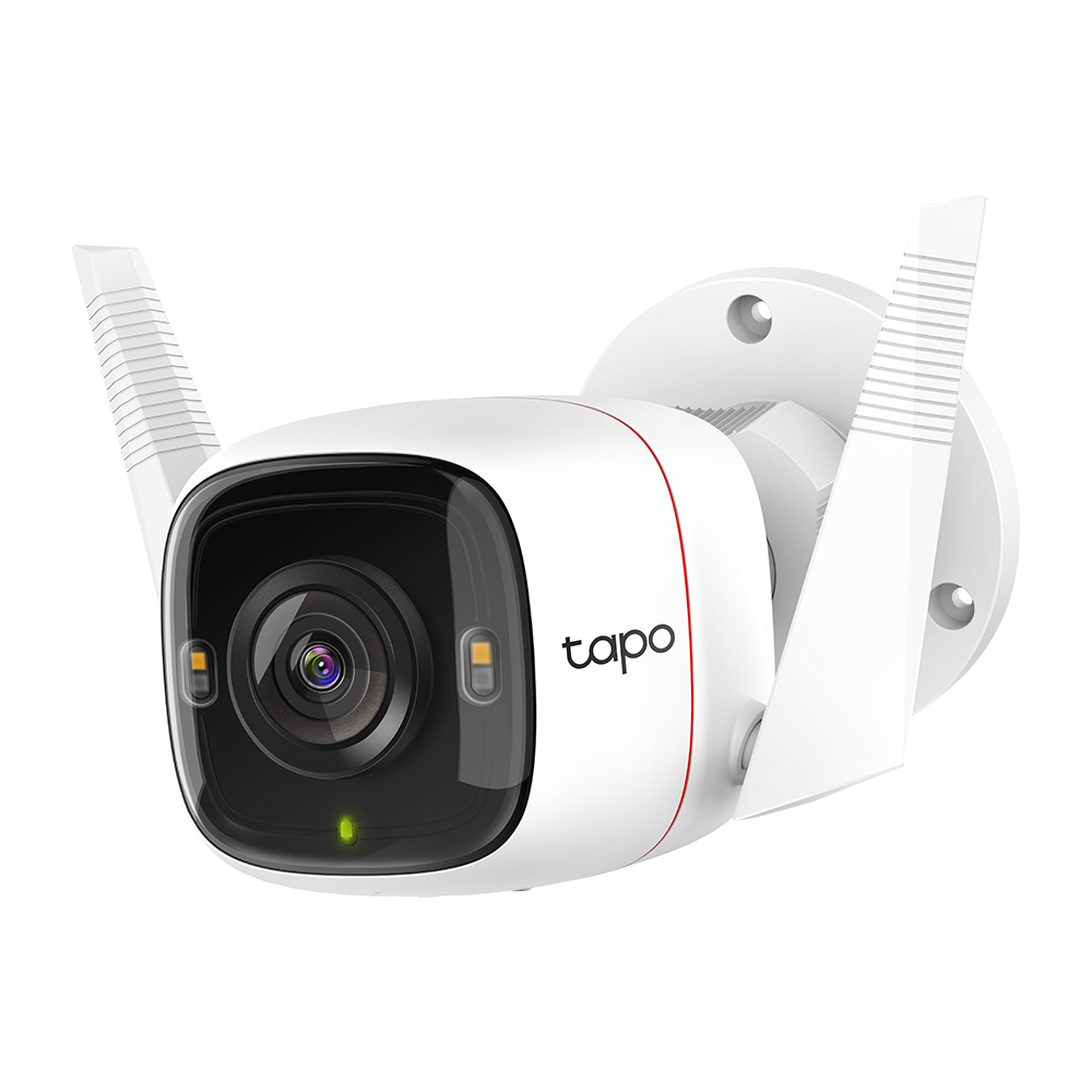 TP-Link Tapo C320WS Outdoor Security Wi-Fi Camera - TP-LINK - Outdoor Security Wi-Fi Camera - C320WS - Bullet - 4 MP - 3.89 mm - IP66 - H.264 - MicroSD