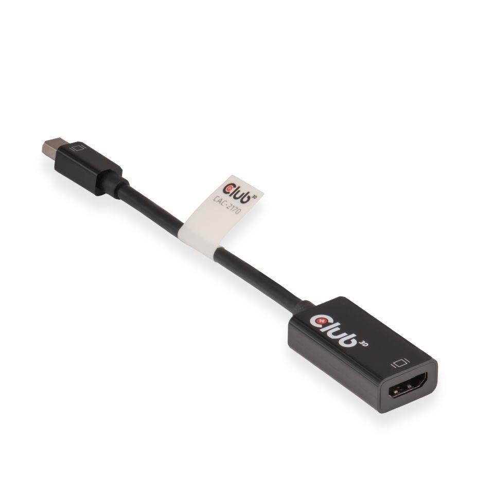 I/O ADAPTER MINI DP TO HDMI/M/F CAC-2170 CLUB3D