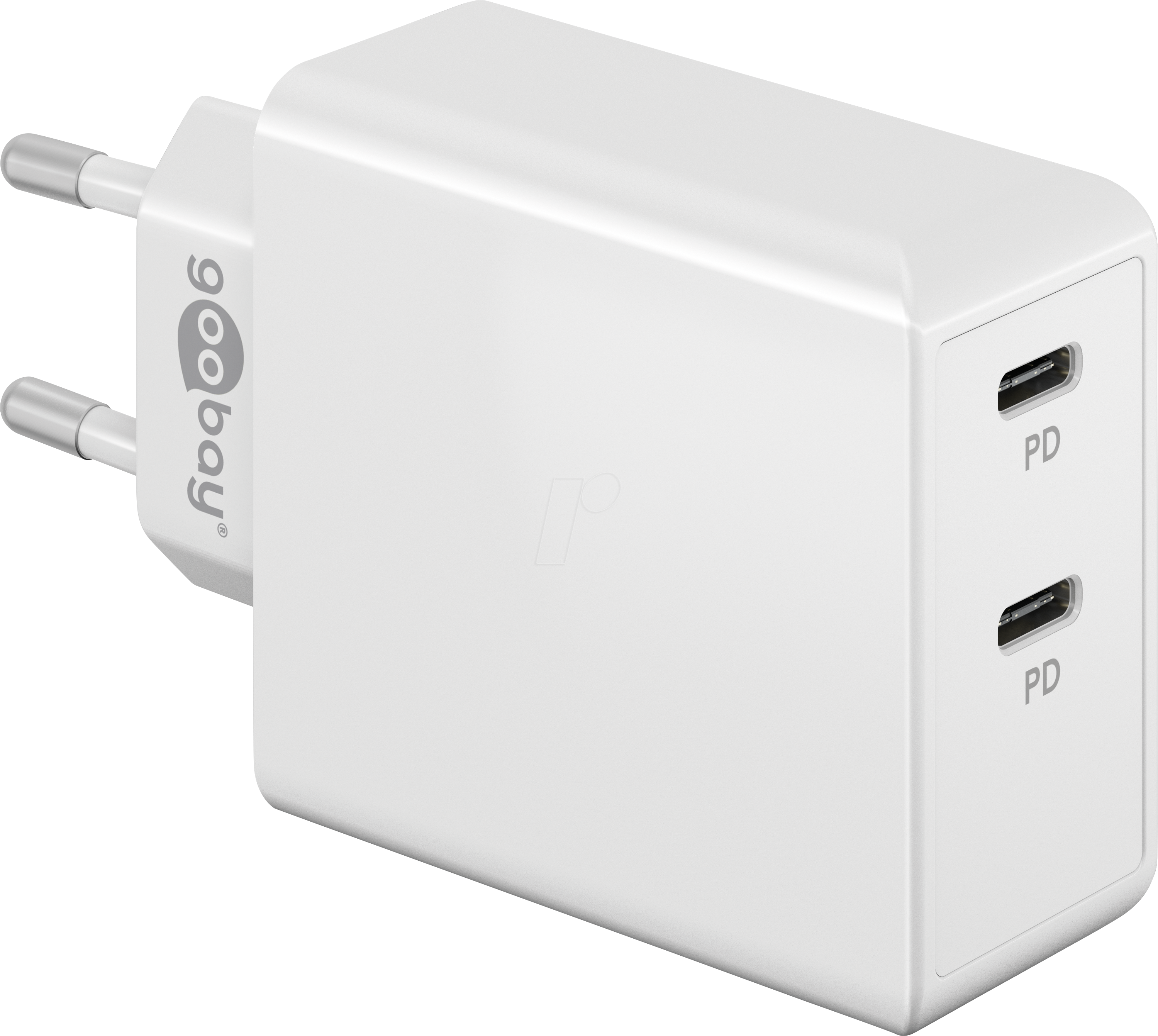 Goobay - Dual USB-C PD Fast Charger (36 W) - 61758