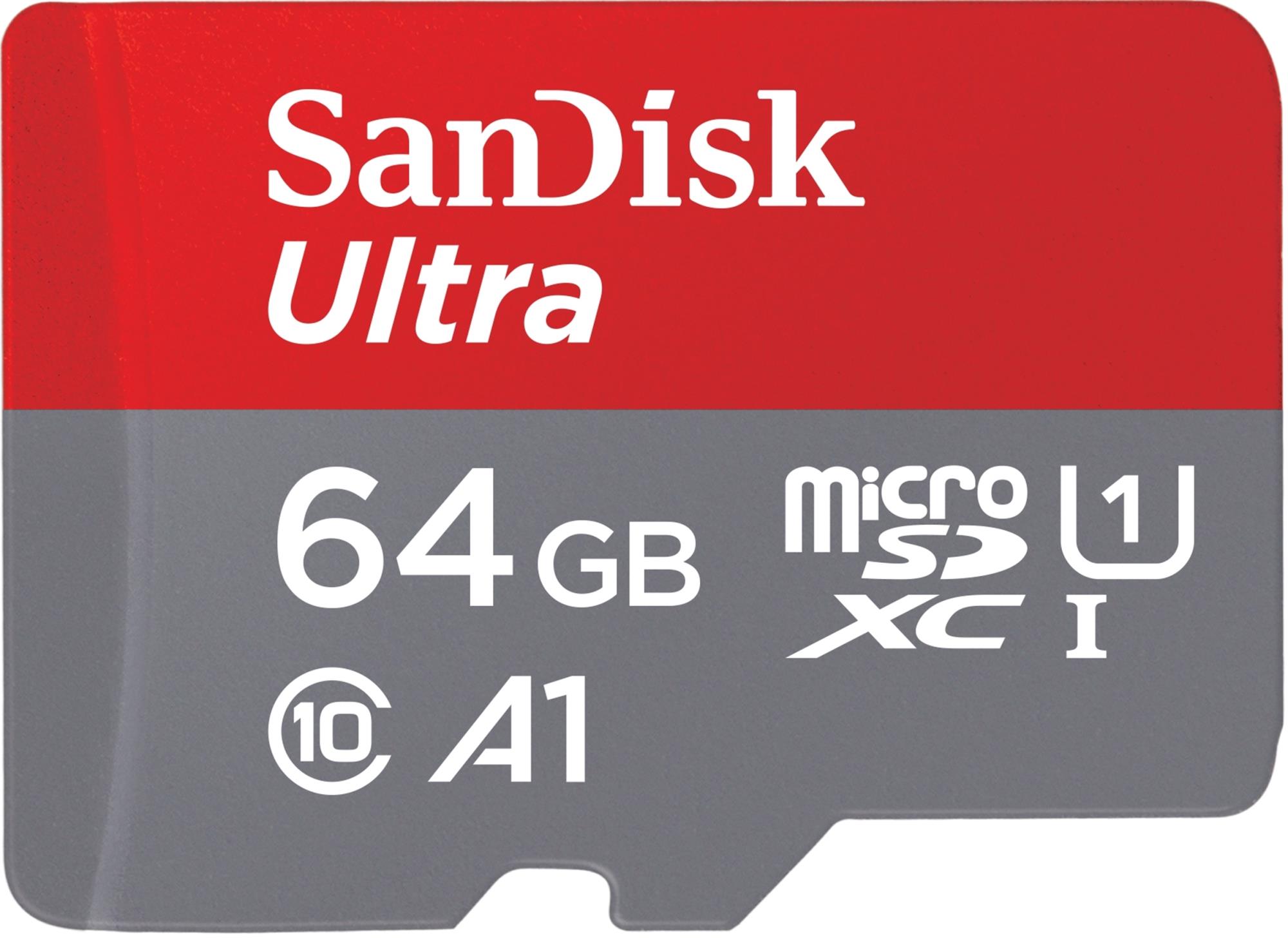 MEMORY MICRO SDHC 64GB UHS-I/SDSQUAB-064G-GN6IA SANDISK