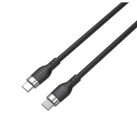 Hyper - 1M Silicone 240W USB-C Charging Cable - USB-C to USB-C