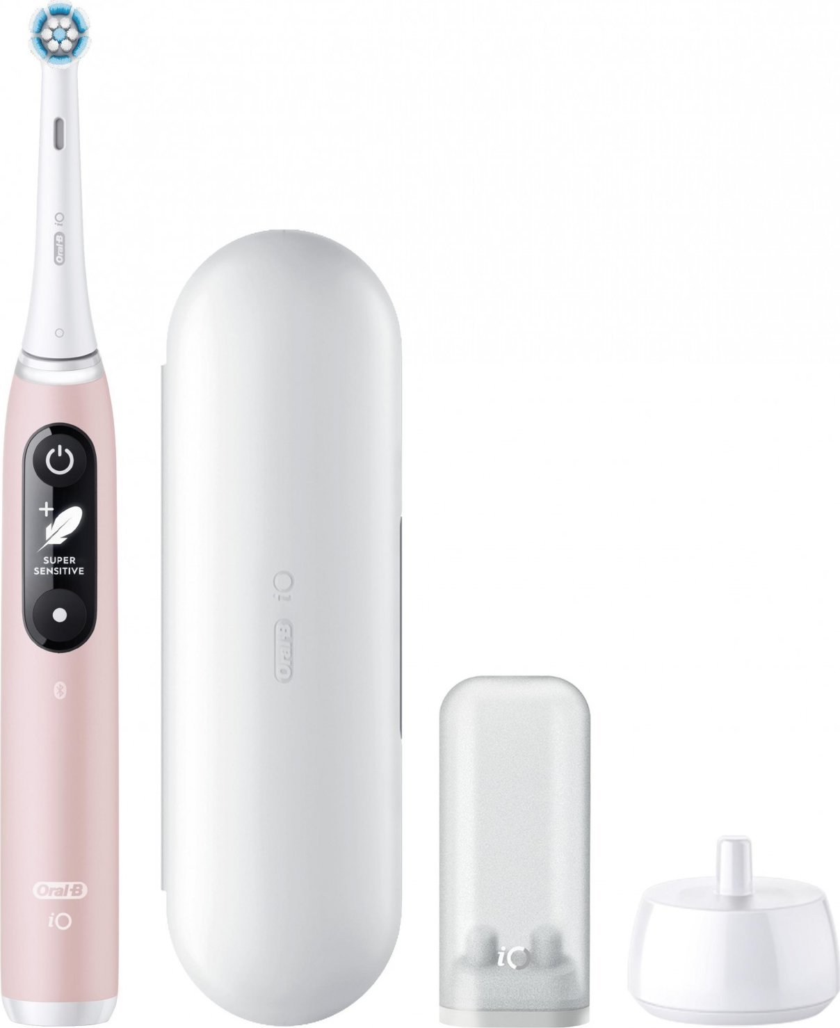 Oral-B Electric Toothbrush - iO Series 6 - Rechargeable - For adults - Number of brush heads included 1 - Number of teeth brushing modes 5 - Pink