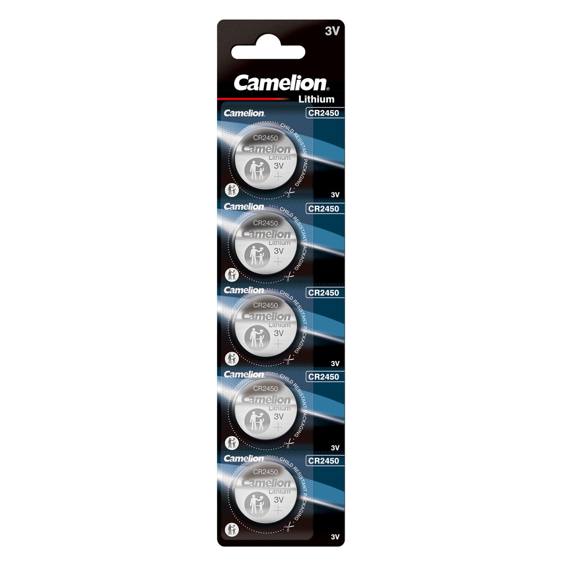 Camelion 3V Lithium Button Cell Battery - CR2450