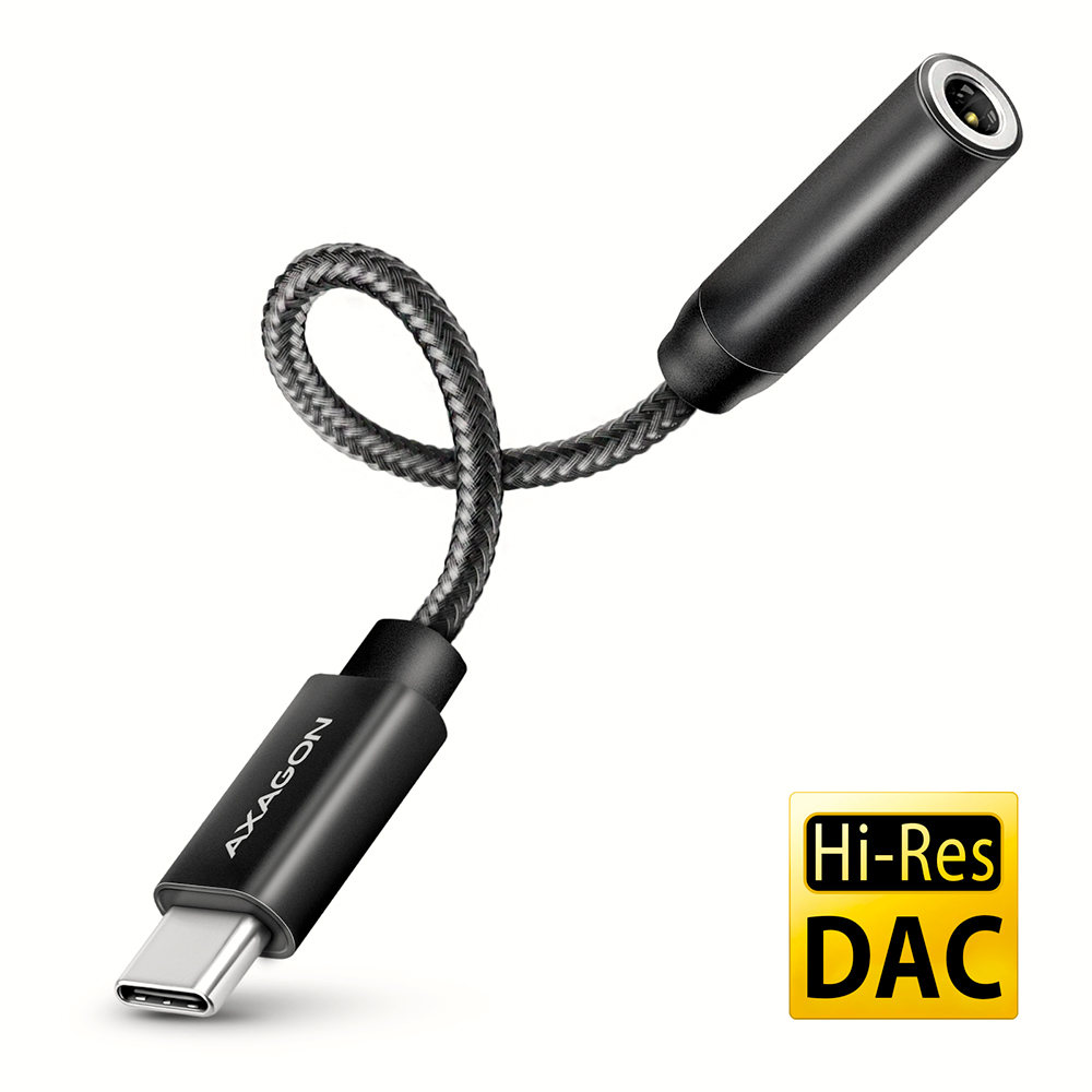 AXAGON - ADA-HC USB-C - HI-RES DAC Audio Adapter
