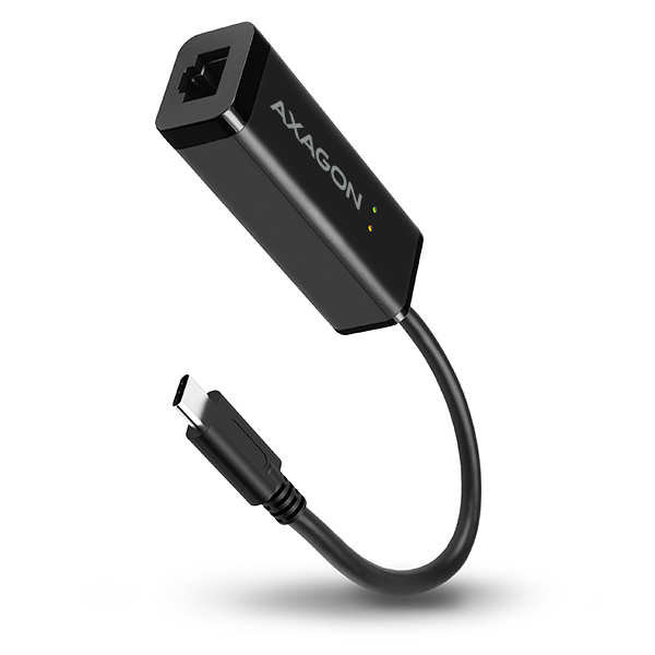 AXAGON ADE-SRC High-speed USB-C 3.1 Gigabit Ethernet 10/100/1000Mbit adapter with automatic installation