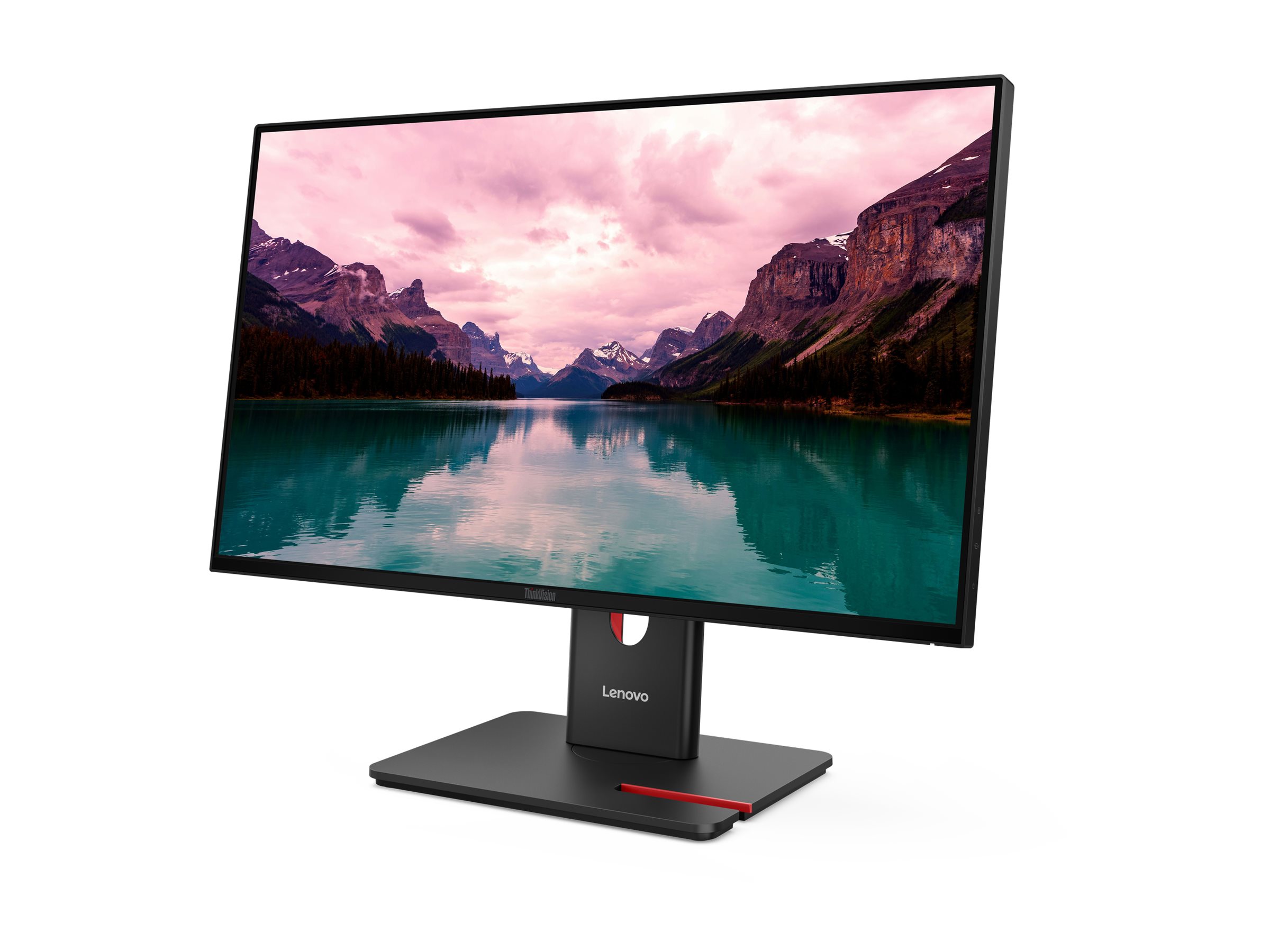 Lenovo - T24-40 - 23.8 " - IPS - 16:9 - 120 Hz - 4 ms - 1920 x 1080 pixels - 250 cd/m² - HDMI ports quantity 1 - Raven Black