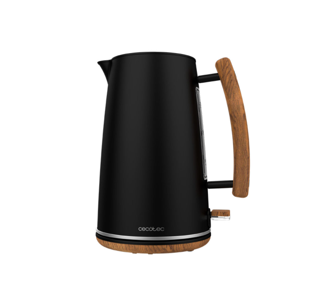 Cecotec Kettle - ThermoSense 400 - Electric - 3000 W - 1.7 L - Stainless steel - 360° rotational base - Black