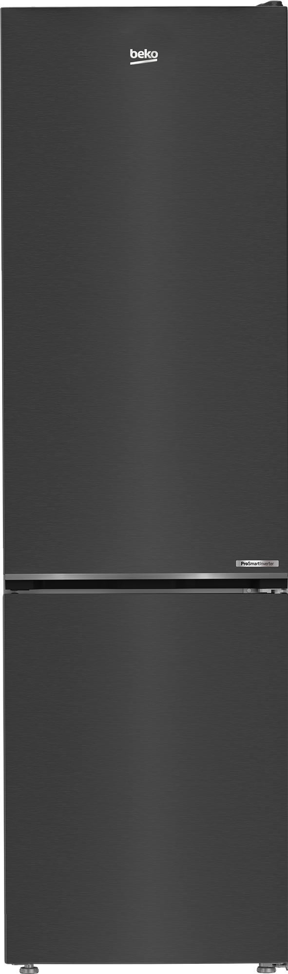 BEKO Refrigerator - B5RCNA405HXBR1 - Energy efficiency class D - Free standing - Combi - Height 203.5 cm - No Frost system - Fridge net capacity 249 L - Freezer net capacity 106 L - Display - 36 dB - Black