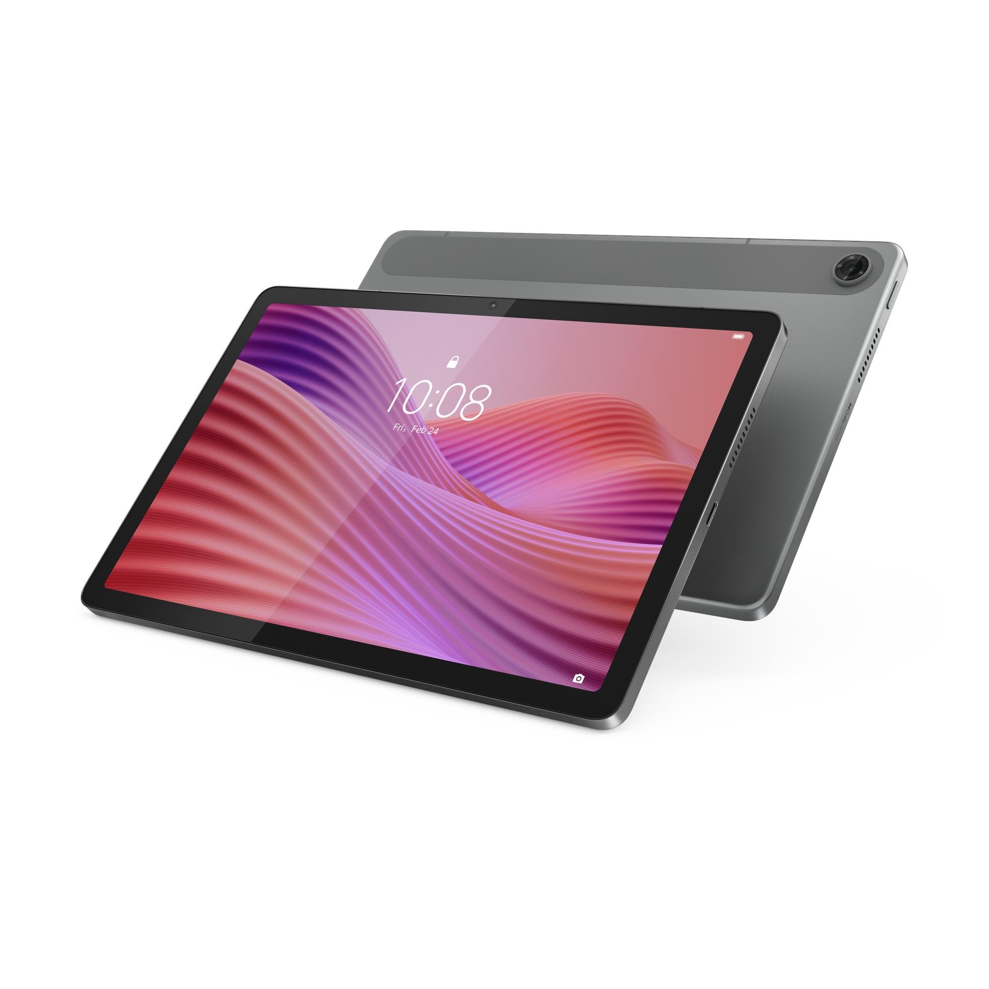 Lenovo Tab Wi-Fi (w/o power adapter) - ZAEH0167SE - 10.1 " - Luna Grey - IPS - 1920 x 1200 pixels - MediaTek - Helio G85 - 4 GB - Soldered LPDDR4x - 64 GB - Wi-Fi - Front camera - 5 MP - Rear camera - 8 MP - Bluetooth - 5.3 - Android - 14 (Android 15 & 16