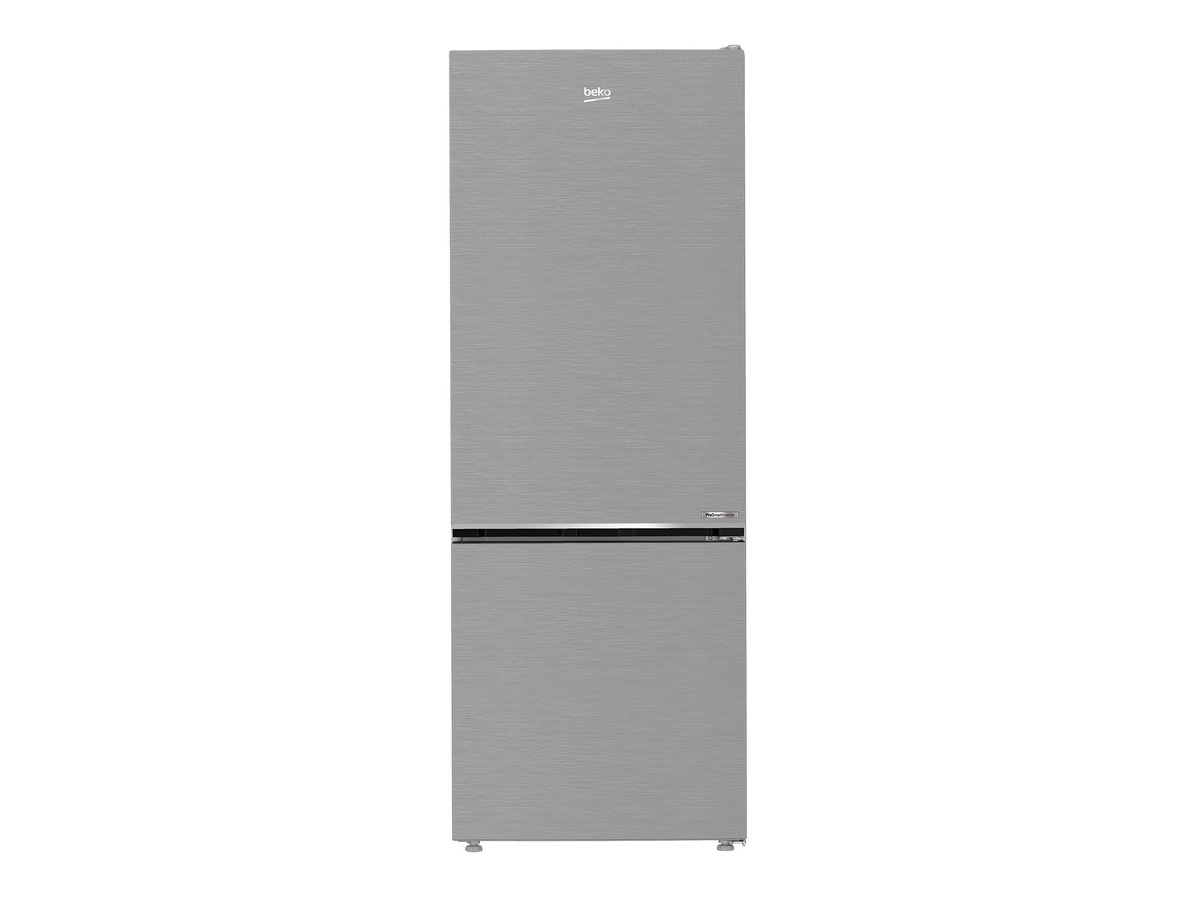 BEKO Refrigerator - B3RCNE564HXB - Energy efficiency class E - Free standing - Combi - Height 192 cm - No Frost system - Fridge net capacity 340 L - Freezer net capacity 150 L - Display - 39 dB - Stainless steel