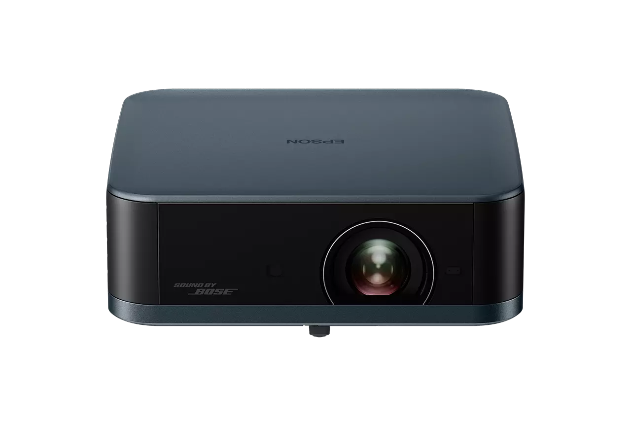 Epson - Lifestudio Pop EF-62N Portable Smart Projector - 700 ANSI lumens - Metallic Blue - Wi-Fi