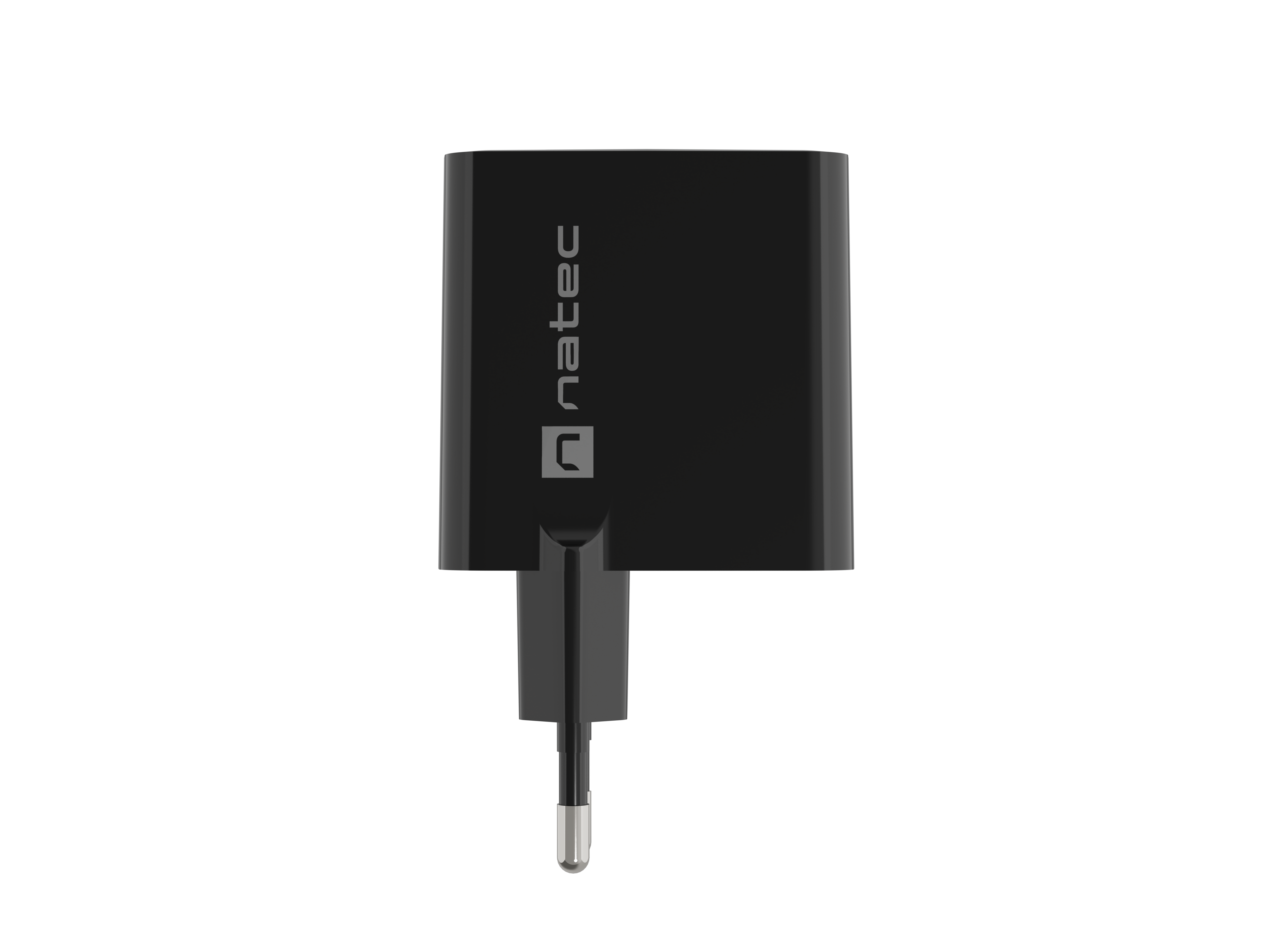 Natec Ribera USB Charger, 1x USB-A, 1x USB-C, 45 W - NUC-2143
