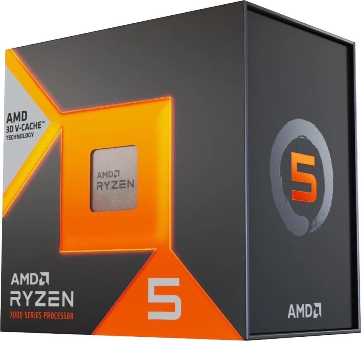 AMD Ryzen 5 7500X3D - AM5 - Processor threads 12 - AMD - Processor cores 6
