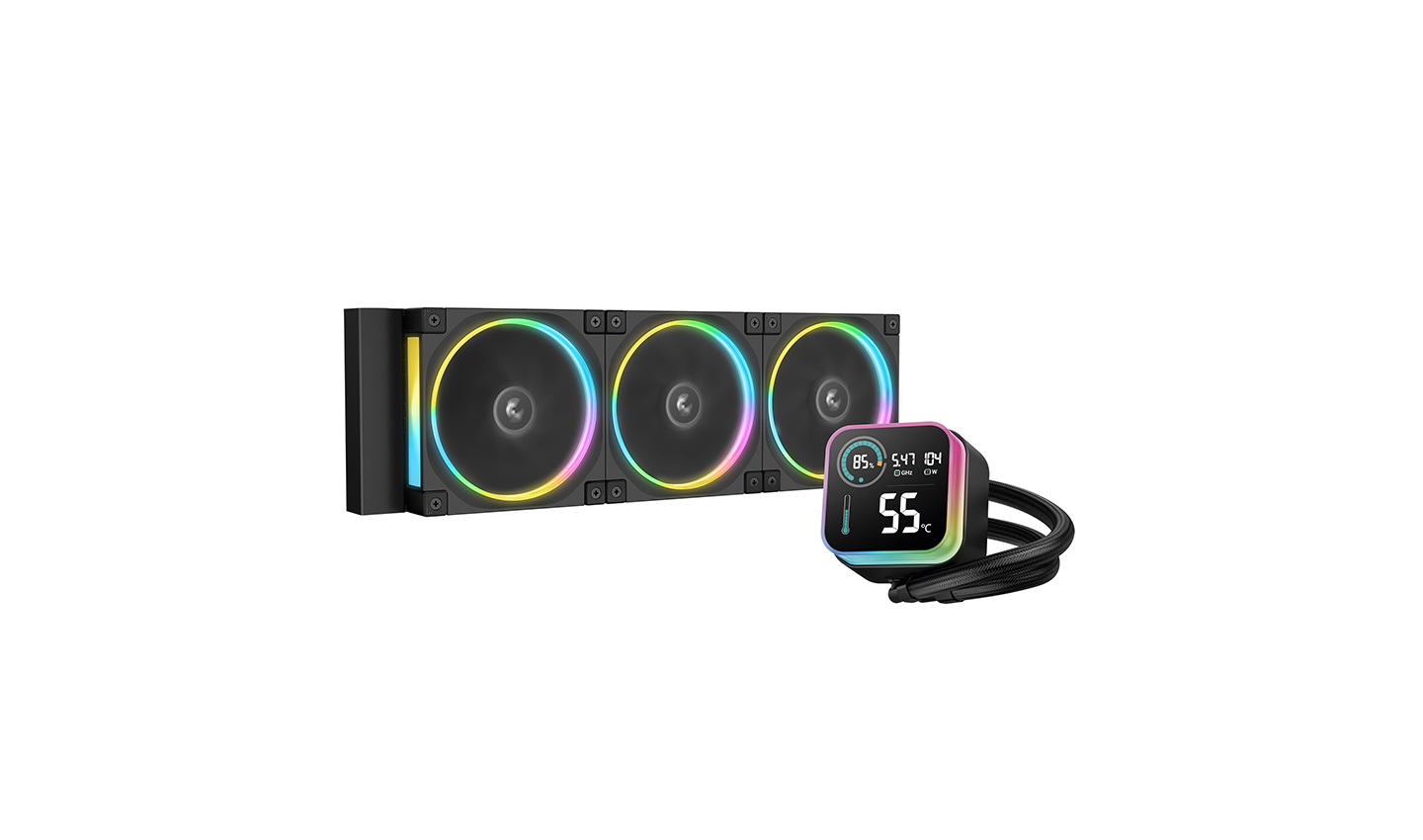 Deepcool Liquid Cooler - LQ360 ULTRA ARGB - Black - Intel, AMD
