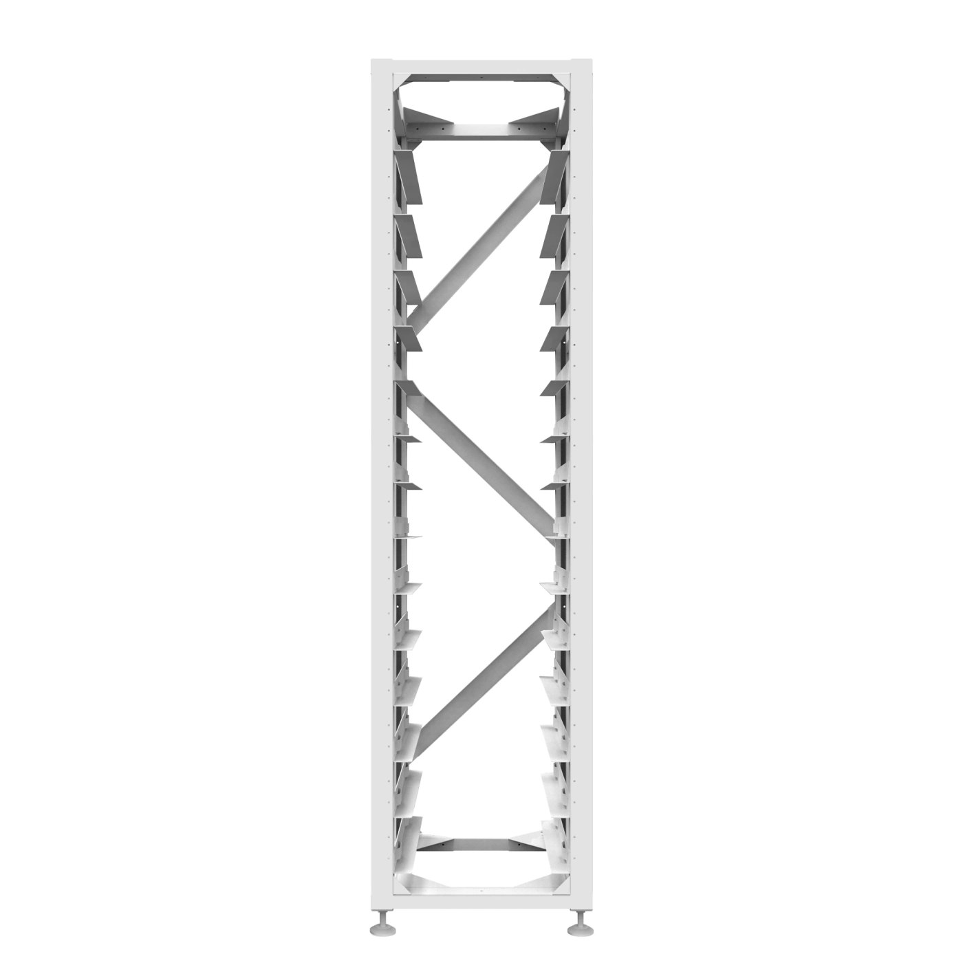 Deye ESS HV BOS-A Battery Rack 14 Layers - BOS-A-Rack14
