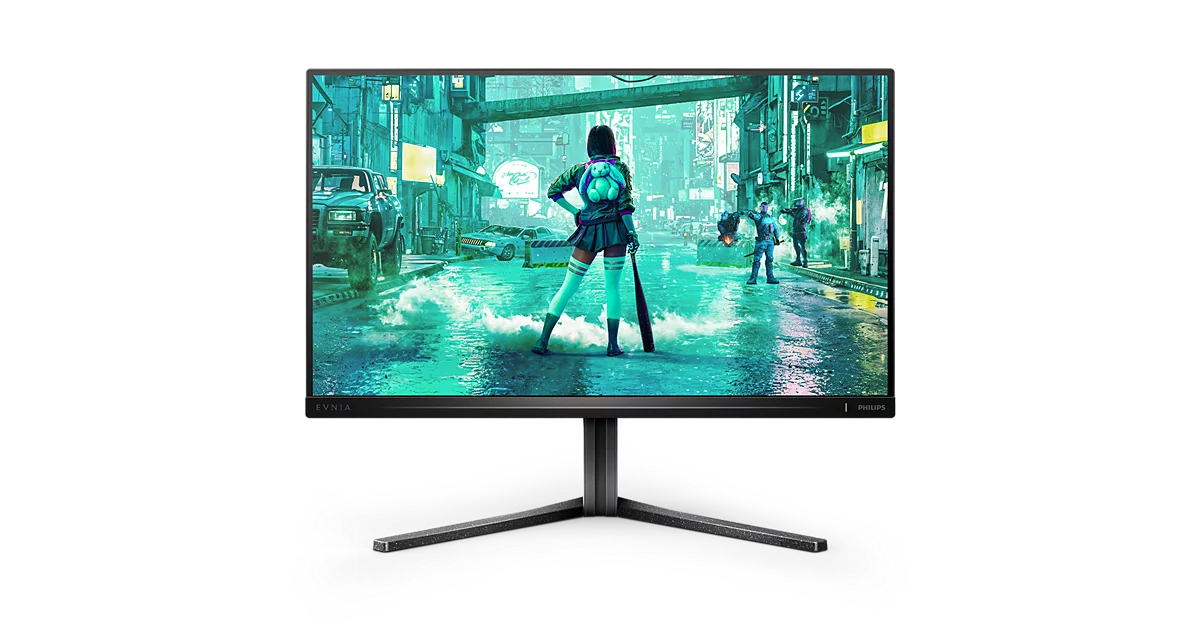Philips - 25M2N3200U/00 - 25 " - Fast IPS - FHD - 16:9 - 310 Hz - 1 ms - 1920 x 1080 pixels - HDMI ports quantity 2 - Charcoal