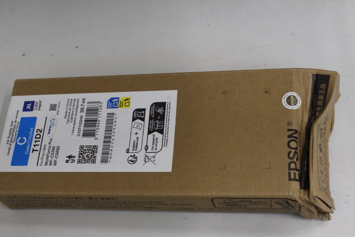 SALE OUT. Epson Singlepack Ink Cartridge XL Cyan - SALE OUT. Epson C13T11D240 - Ink cartrige - Cyan - DAMAGED PACKAGING