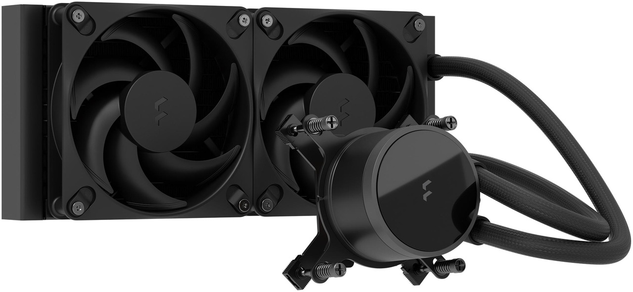Fractal Design Water Cooling - Radius 240 - Black - Intel, AMD