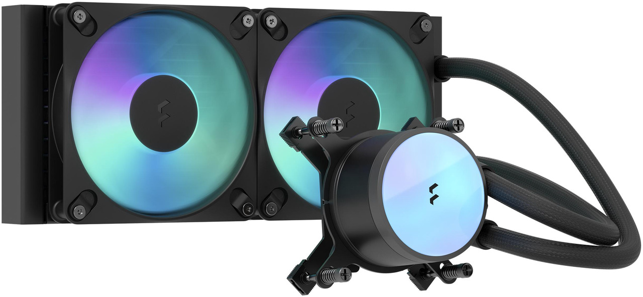 Fractal Design Water Cooling - Radius 240 RGB - Black - Intel, AMD