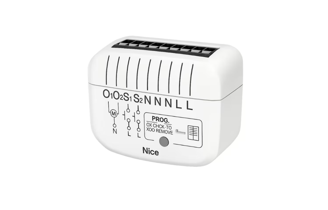 Fibaro Nice Z-Wave Micromodule for Roller Blinds and Awnings - FGR-224 EU Roll-Control 2 - White