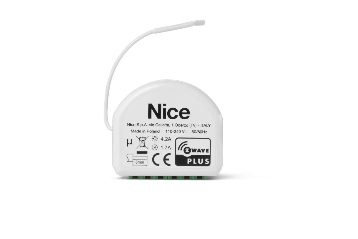 Fibaro Nice Dry Contact ON/OFF Relay Module - FGS-214 EU SingleSmart-Control