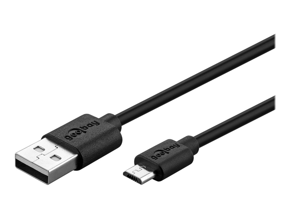 Goobay Micro-USB Charging and Sync Cable - USB-A to USB-B