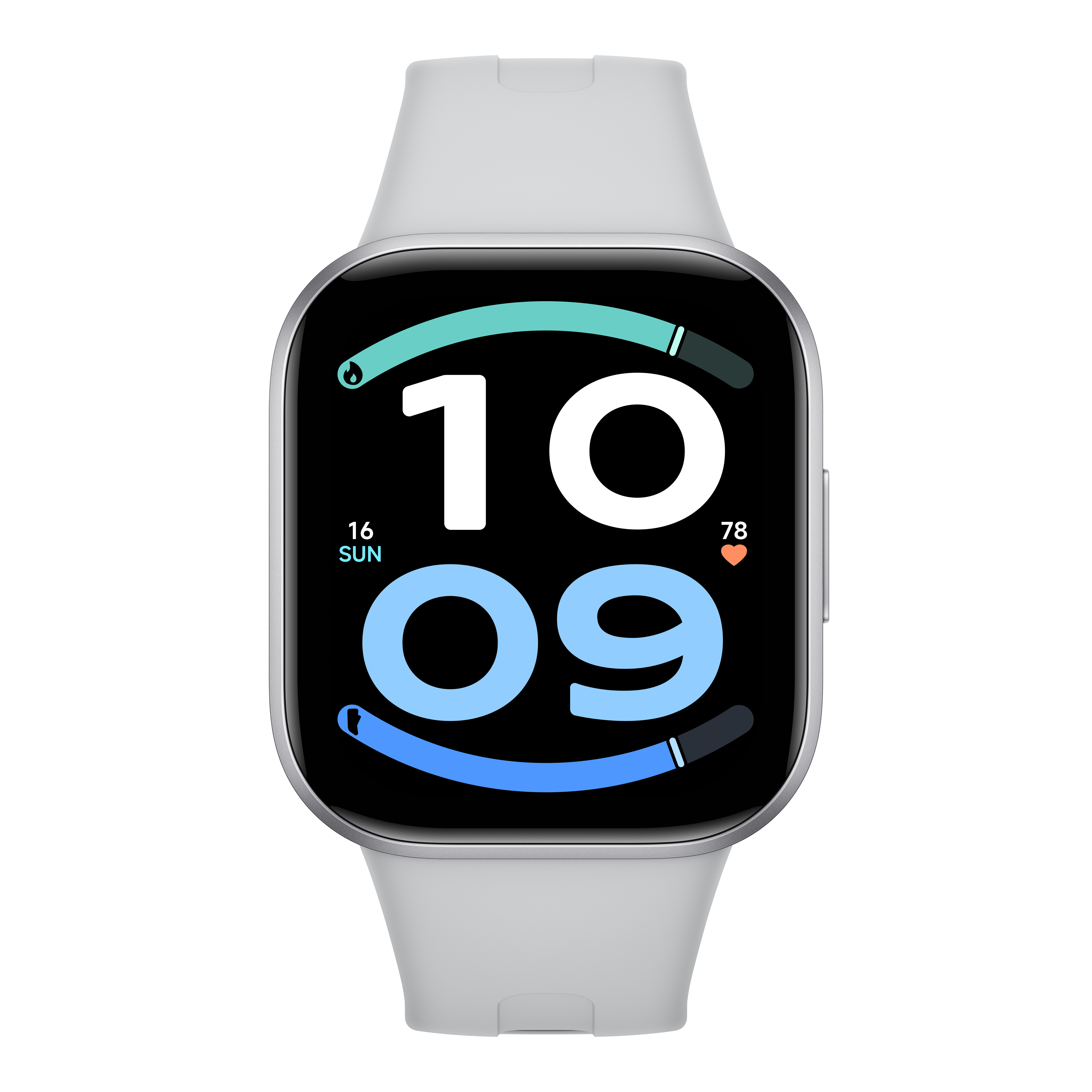 Xiaomi - REDMI Watch 6 Active - Smart watch - AMOLED - 1.85 inches - Waterproof - Matte Silver