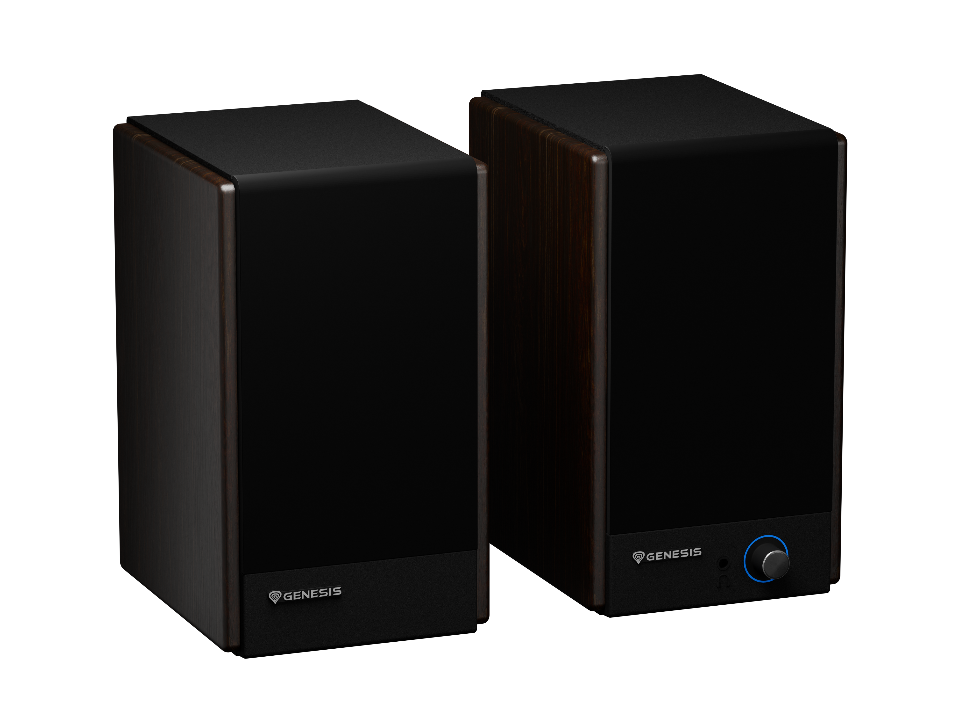 Genesis 2.0 Speakers - Arsen 502BT - 60 W - Bluetooth - Wireless connection - Brown