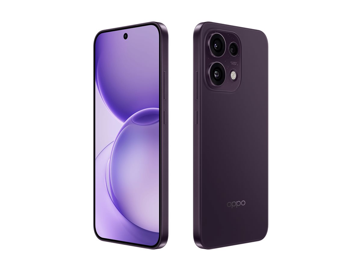 OPPO Reno16 FS 5G (CPH2859) - Purple Black - 6.57 " - AMOLED - 2372 x 1080 pixels - Mediatek - Dimensity 7300 Energy - Internal RAM 8 GB - 512 GB - microSDXC - Dual SIM - 5G - Main camera resolution 50+50+8 MP - Secondary camera resolution 50 MP - Android