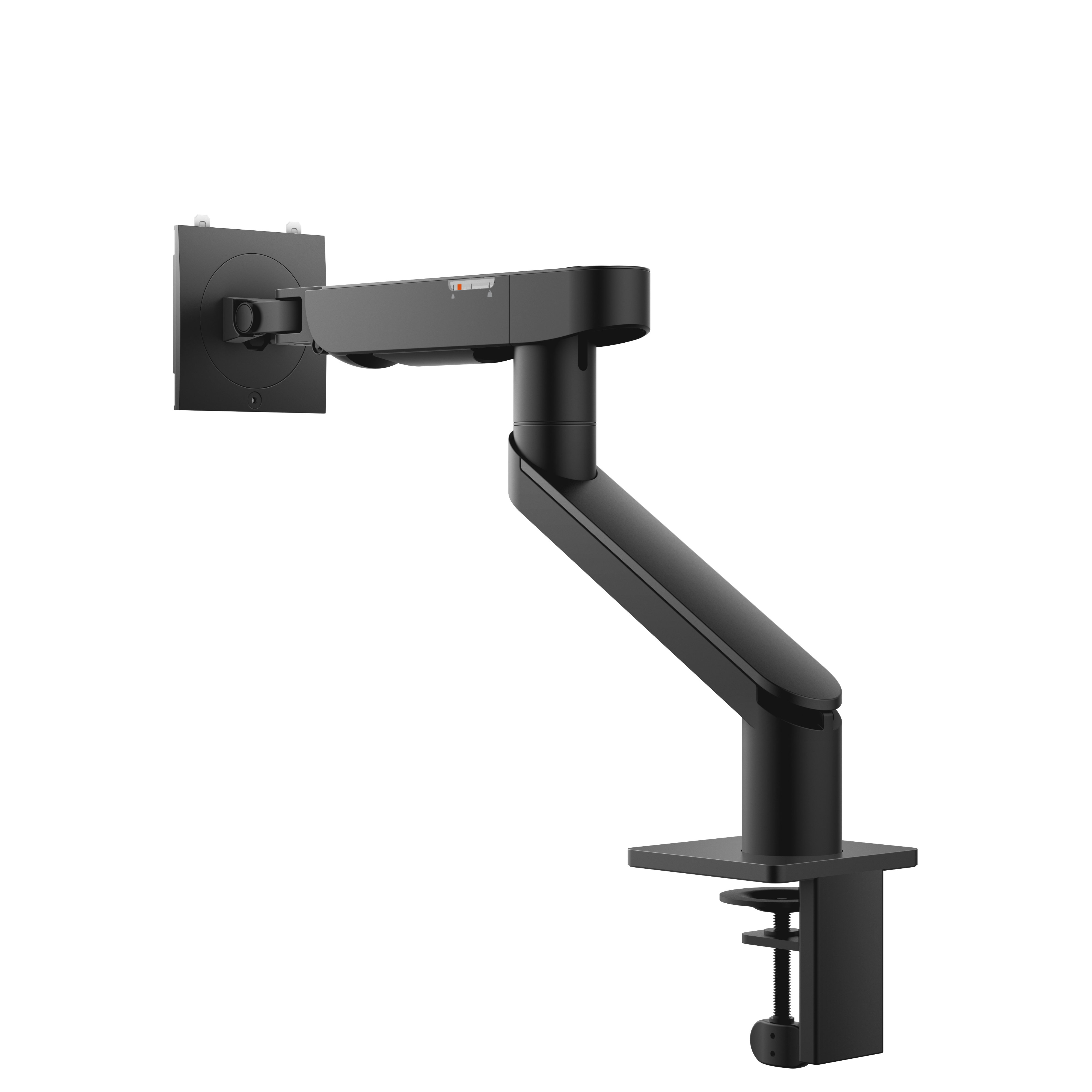 Dell - Desk Mount - MSA20 - Height, tilt, swivel, rotation, depth - 19-38 " - Maximum weight (capacity) 10 kg - Black