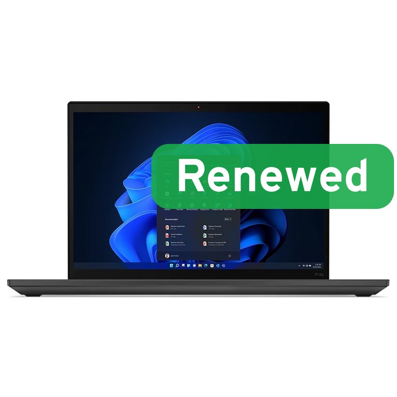 Lenovo Renewed Grade B - ThinkPad P14s G3 - 14 " - 6850U - 16 GB - SSD - 512 GB - AMD Radeon 680M Graphics - Windows 11 Pro - Keyboard language Nordic