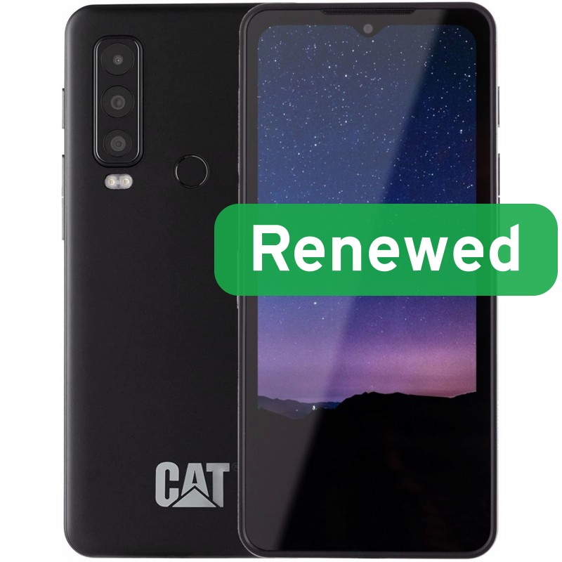 CAT Renewed - Grade C - S75 - 128 GB - Black - 5G - O
