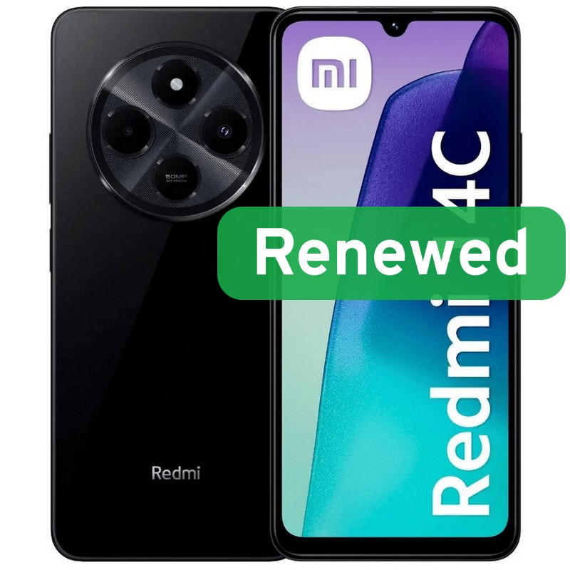 Xiaomi Renewed - Grade A - Redmi 14C - 128 GB - Midnight Black - LTE - O
