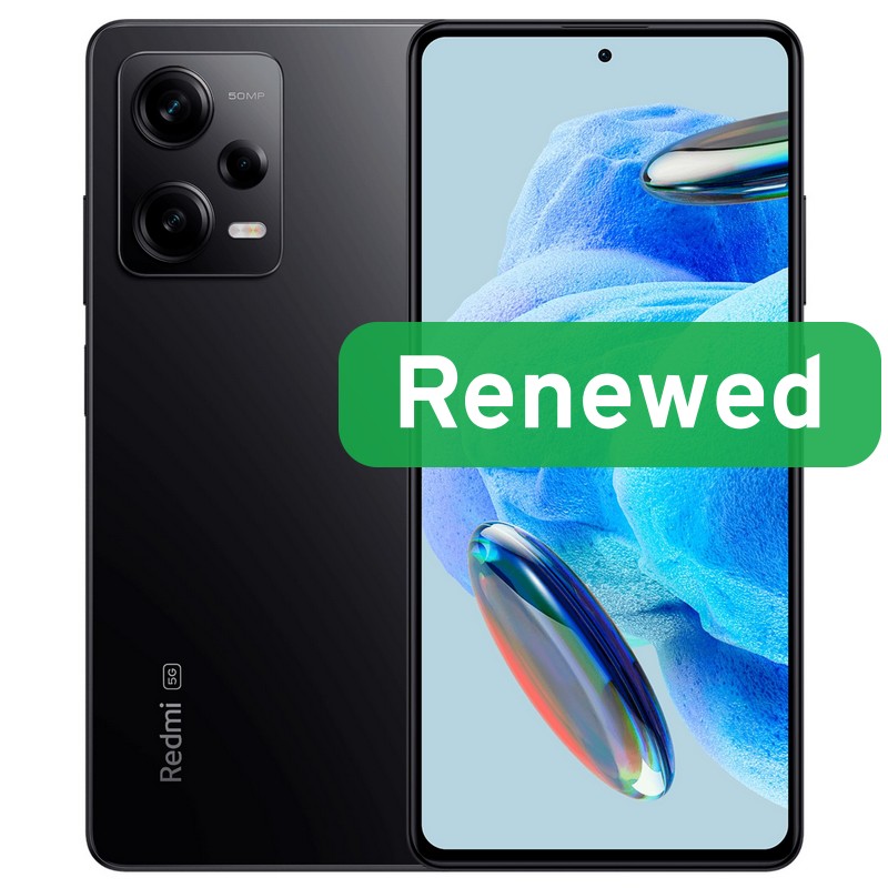 Xiaomi Renewed - Grade A - Redmi Note 12 Pro 5G - 128 GB - Midnight Black - 5G - O