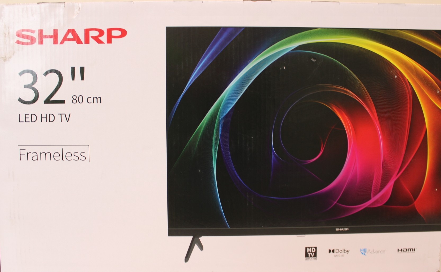 SALE OUT. Sharp 32HA1205E 32” (81cm) HD Ready TV - SALE OUT. - Sharp 32HA1205E - 32 - HD - Black - DAMAGED PACKAGING